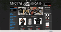Desktop Screenshot of metalhead.pl