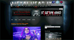 Desktop Screenshot of metalhead.it