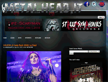 Tablet Screenshot of metalhead.it